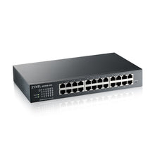 Load image into Gallery viewer, Zyxel GS1915-24E, 24-port GbE Smart hybrid mode Switch, standalone or NebulaFlex Cloud (Non-PoE), 24x 100/1000 Mbps, 802.3at PoE ports