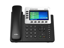 Load image into Gallery viewer, Grandstream GS-GXP2140 4-Line Desk VoIP Phone - HD Audio 2x Gigabit LAN, integrated PoE + BT, 4 SIP accounts and 5-way voice conferencing, Colour LCD