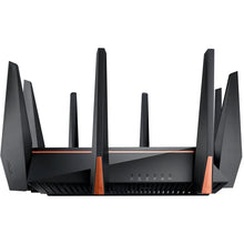 Load image into Gallery viewer, Asus router WiFi 5Ghz AC3100 Gigabit Router Dual Frequency 2.4G 5G wireless 5G WiFi Repeater with 8*6dBi high gain Antennas - Let's Fibre Technologies