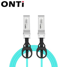 Load image into Gallery viewer, ONTi 10G SFP+ AOC Cable - 10GBASE Active Optical SFP Cable, 1-100Meter, for Cisco, Huawei, MikroTik, HP, Intel, Dell...Etc Switches