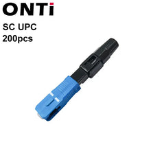 Load image into Gallery viewer, ONTi FTTH Embedded Fiber Optic Fast Connector SC APC Single Mode Fiber Optic Adapter SC UPC Cold Connection Quick Field Assembly