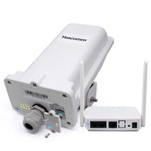 Load image into Gallery viewer, Yeacomm YF-P11K 4G CPE WiFi Kit outdoor LTE Router and indoor Wireless Access Point 2*LAN 2.4GHz WiFi Router Repeater Signal Booster