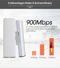Load image into Gallery viewer, Comfast 5-11KM 5GHz Outdoor Access Point Wireless Bridge Long Distance WiFi CPE Router Wifi Signal Amplifier Extender AP