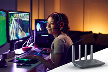 Load image into Gallery viewer, GL.iNet GL-AX1800 (Flint) WiFi 6 Router - Dual Band Gigabit Wireless, 5 x 1G Ethernet Ports, Amazing OpenVpn & WireGuard Speed