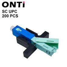 Load image into Gallery viewer, ONTi High Quality 53MM SC APC SM Single-Mode Optical Connector FTTH Tool Cold Connector Tool SC UPC Fiber Optic Fast Connnector