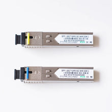 Load image into Gallery viewer, 2PCS 1 Pair SC 20KM 1.25G DDM BIDI SFP Module for Switch Ethernet Fiber Optic Transceiver Compatible With TP-link/Mikrotik/Cisco
