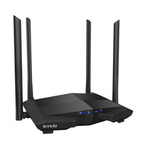 Load image into Gallery viewer, Tenda AC10 1200Mbps 4 full Gigabit Ethernet ports Dual Band 2.4G/5.0G 11AC Wireless Router WIFI Repeater 4 Antennas
