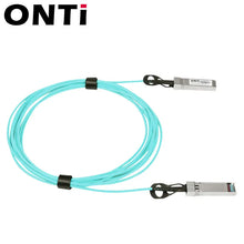 Load image into Gallery viewer, ONTi 10G SFP+ AOC Cable - 10GBASE Active Optical SFP Cable, 1-100Meter, for Cisco, Huawei, MikroTik, HP, Intel, Dell...Etc Switches