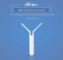 Load image into Gallery viewer, UBNT Ubiquiti UAP-AC-M Unifi Mesh Access Point WI-FI AP 867Mbps 2.4GHz & 5 GHz 20dBm 8.5W 802.11ac 1x10/100/1000Mbps