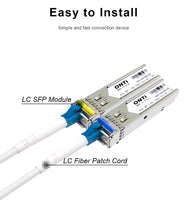 Load image into Gallery viewer, ONTi Gigabit SFP Module SM LC WDM 1.25G Bidi Single Mode Fiber Optical Transceiver LC PC/UPC/APC Fiber Cables, 1310nm/1490nm/1550nm