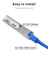 Load image into Gallery viewer, ONTi 1.25G BIDI SC Connector Transceiver WDM SFP Module Gigabit Single Mode Fiber Optical Ethernet Compatible with Cisco Switch