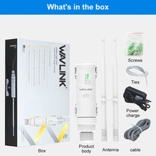Load image into Gallery viewer, Wavlink Weatherproof Outdoor WiFi AP/Repeater/Router Extender 5G 2.4G Bridge WiFi Signal Booster POE wifi extender long range