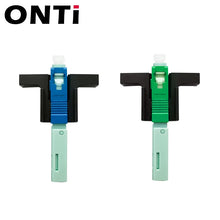 Load image into Gallery viewer, ONTi High Quality 53MM SC APC SM Single-Mode Optical Connector FTTH Tool Cold Connector Tool SC UPC Fiber Optic Fast Connnector
