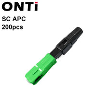Load image into Gallery viewer, ONTi FTTH Embedded Fiber Optic Fast Connector SC APC Single Mode Fiber Optic Adapter SC UPC Cold Connection Quick Field Assembly