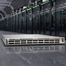 Load image into Gallery viewer, Juniper Router PTX10001 36 QSFP56-DD / QSFP28 multi-rate port base system with redundant AC Power supplies, FAN trays, JUNOS Evo