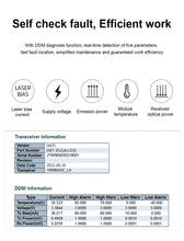 Load image into Gallery viewer, ONTi Gigabit SFP Module SM LC WDM 1.25G Bidi Single Mode Fiber Optical Transceiver LC PC/UPC/APC Fiber Cables, 1310nm/1490nm/1550nm