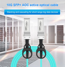 Load image into Gallery viewer, ONTi 10G SFP+ AOC Cable - 10GBASE Active Optical SFP Cable, 1-100Meter, for Cisco, Huawei, MikroTik, HP, Intel, Dell...Etc Switches