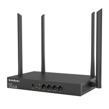 Load image into Gallery viewer, Tenda W15E/W18E 1200M 11AC Dual Band Wireless Router Enterprise Gigabit port 300m² 3WAN overlay 50 users Qualcomm