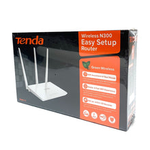 Load image into Gallery viewer, Tenda F3 300Mbps wireless router Repeater AP router Mode 1WAN+3LAN RJ45 Port Multi Language Firmware 3 Internal Antenna