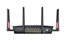 Load image into Gallery viewer, ASUS RT-AC88U AC3100 WiFi Router Top 5 Best Gaming 4K Wireless Router VPN Client 802.11ac 3167Mbps MU-MIMO 2.4GHz/5GHz 8*1000Mbps