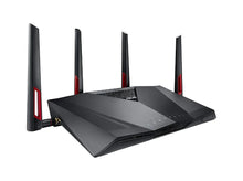 Load image into Gallery viewer, ASUS RT-AC88U AC3100 WiFi Router Top 5 Best Gaming 4K Wireless Router VPN Client 802.11ac 3167Mbps MU-MIMO 2.4GHz/5GHz 8*1000Mbps