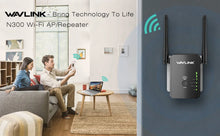 Load image into Gallery viewer, Wavlink Dual Band Wireless WiFi Repeater 2.4G&5G WiFi Extender/Router WiFi Boost Easy Install Wall-plug WPS Button