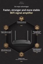 Load image into Gallery viewer, TOTOLINK A720R AC1200 WiFi Router 2.4GHz/5GHz WiFi Repeater 4*5dBi External Antennas Support IPTV