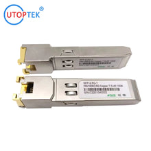 Load image into Gallery viewer, 2.5G Gigabit Copper SFP Transceiver RJ45 SFP Optical Module for IP Network 100m 10/100/1000/2500Base-T Fiber Optic Transceivers