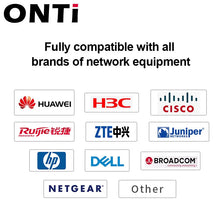 Load image into Gallery viewer, ONTi 10G SFP+ AOC Cable - 10GBASE Active Optical SFP Cable, 1-100Meter, for Cisco, Huawei, MikroTik, HP, Intel, Dell...Etc Switches