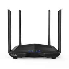 Load image into Gallery viewer, Tenda AC10 1200Mbps 4 full Gigabit Ethernet ports Dual Band 2.4G/5.0G 11AC Wireless Router WIFI Repeater 4 Antennas