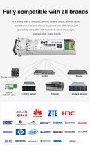 Load image into Gallery viewer, ONTi 10Gb SFP+ Module Multimode 300m MM Duplex SFP+ Transceiver LC Optical Connector SFP-10G-SR Compatible with Cisco Mikrotik Switch