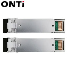 Load image into Gallery viewer, ONTi Gigabit SFP Module SM LC WDM 1.25G Bidi Single Mode Fiber Optical Transceiver LC PC/UPC/APC Fiber Cables, 1310nm/1490nm/1550nm