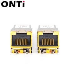 Load image into Gallery viewer, ONTi Gigabit RJ45 SFP Module 1000Mbps SFP Copper RJ45 SFP Transceiver Module Compatible for Cisco/Mikrotik Ethernet Switch