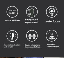 Load image into Gallery viewer, Logitech C922 Pro HD Webcam 1080P Autofocus Built-in Microphone Stream HD Anchor Camera With tripod CMOS image Sensor CE Certified