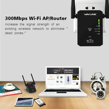 Load image into Gallery viewer, Wavlink Dual Band Wireless WiFi Repeater 2.4G&5G WiFi Extender/Router WiFi Boost Easy Install Wall-plug WPS Button