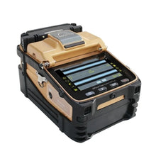 Load image into Gallery viewer, Fiber Optic Fusion Splicer Ofc Splicing Machine AI-8C Signal Fire Optical Fiber Fusion Splicer Li-ion battery 7800 mAh battery