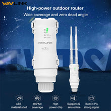 Load image into Gallery viewer, Wavlink High Power AC1200/600/300 Outdoor Repeater AP WiFi Router Dual Dand 2.4G+5Ghz Long Range Extender