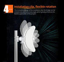 Load image into Gallery viewer, Comfast Outdoor Access Point 900Mbps Long Range Extender CPE 5GHz Wireless Bridge Transmission 5-11KM WISP IP65 Waterproof