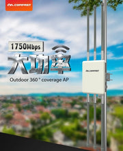 Load image into Gallery viewer, COMFAST Outdoor AX3000M Dual-band Wireless Access Point Long Range CPE Waterproof IP67 FRP 8dBi Omnidirectional Antennas CF-WA937