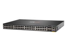 Load image into Gallery viewer, HPE Aruba JL667A 6300F 48 ports Gigabit Switch 4×SFP L3 Switching Stackable switch with BGP,EVPN,VXLAN,VRF,OSPF with efficient security & QoS
