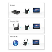 Load image into Gallery viewer, Wavlink Dual Band Wireless WiFi Repeater 2.4G&5G WiFi Extender/Router WiFi Boost Easy Install Wall-plug WPS Button