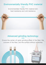 Load image into Gallery viewer, 10G OM3 LC UPC-LC UPC 50/125um Multi-mode Duplex 2.0mm Fiber Patch Cable LC Fiber Optic Patch Cord 3/5/10/20/25/50m Patch Cable