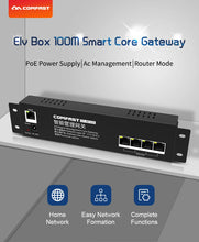 Load image into Gallery viewer, Comfast 4pcs 300Mbps In-wall AP 2*2dBi RJ45 USB Port Wireless Access point + 1pc AC Router Gateway for Hotel Villa PUB Company