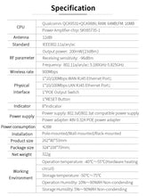 Load image into Gallery viewer, 3-5km 5.8G Outdoor CPE 900Mbps Long Range Extender High Power Signal Amplifier Waterproof Wireless Bridge