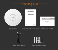 Load image into Gallery viewer, COMFAST CF-E320V2 300M WiFi Ceiling Wireless AP 802.11b/g/n QCA9533 Enterprise Wifi System 48V PoE OPEN DDWRT