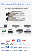Load image into Gallery viewer, ONTi 1.25G BIDI SC Connector Transceiver WDM SFP Module Gigabit Single Mode Fiber Optical Ethernet Compatible with Cisco Switch