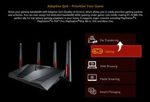 Load image into Gallery viewer, ASUS RT-AC88U AC3100 WiFi Router Top 5 Best Gaming 4K Wireless Router VPN Client 802.11ac 3167Mbps MU-MIMO 2.4GHz/5GHz 8*1000Mbps