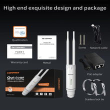 Load image into Gallery viewer, COMFAST High Power Outdoor Wireless AP 1200Mbps WiFi Router 2.4/5.8Ghz POE Long Range Extender Amplifier