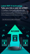 Load image into Gallery viewer, Wavlink AX1800 WiFi 6 Mesh 5GHz Dual Band WiFi Extender Wifi Router Signal Booster Repeater Extend Gigabit Amplifier For Home