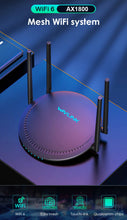 Load image into Gallery viewer, Wavlink AX1800 WiFi 6 Mesh 5GHz Dual Band WiFi Extender Wifi Router Signal Booster Repeater Extend Gigabit Amplifier For Home